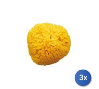 3X Éponge De Bain Okbaby 847 Arcipelago, Couleur Jaune, Douceur Et Confort