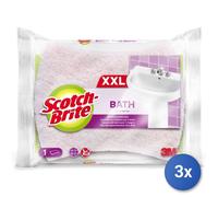 3X Éponge + Fibre Douce Pour Le Bain 1 Pièce Scotch-Brite