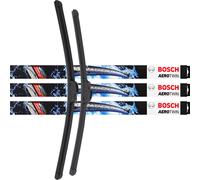 3X Essuie-Glace Lame 3397118902 530Mm/475Mm AeroTwin Ensemble BOSCH AR533S