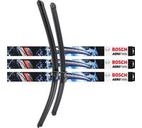 3X Essuie-Glace Lame 3397118927 530Mm/475Mm AeroTwin Ensemble BOSCH A927S