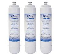 3x Euro Filter WF003 - Cartouche de filtre à eau pour réfrigérateur compatible avec Samsung Bosch Siemens LG