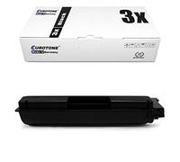 3X Eurotone Toner pour Kyocera Ecosys M 6026 6526 Wie 1T02KV0NL0 Noir Ensemble