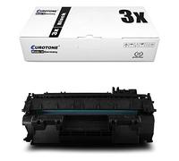 3X Eurotone XXL Toner pour Canon I-Sensys LBP 251 252 253 6300 6310 6650 6670 6680 dw x dn remplace 3480B002 719H