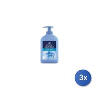 3X Felce Azzurra Savon Liquide Hydratant Musc Blanc