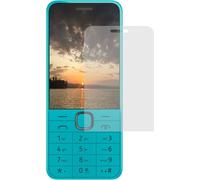 3x film blindé compatible avec Nokia 235 4G (2024) - anti-choc, cristal clair, verre hybride, film de protection