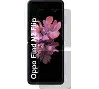 3x film de protection cristallin pour Oppo Find N2 Flip - protection d'écran antibactérienne premium claire comme du cristal