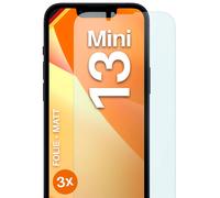3x Film de Protection Mat pour Apple iPhone 13 mini Protection d'écran 4H...