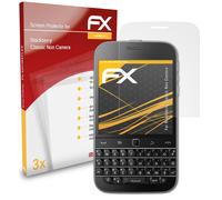 3x Film Protection d'écran pour Blackberry Classic Non Camera mat&antichoc