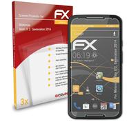 3x Film Protection d'écran pour Motorola Moto X 2. Generation 2014 mat&antichoc