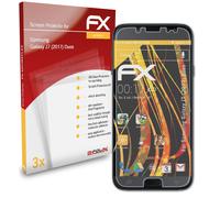 3x Film Protection d'écran pour Samsung Galaxy J7 (2017) Duos mat&antichoc