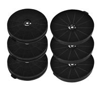 3x Filtre à charbon (2pcs) compatible avec Franke TIBER 60... / TIBER 90...