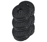 3x Filtre à charbon (2pcs) d'origine Indesit pour H461IX.1/1 / Type 58 / AKB000/1