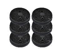 3x Filtre à charbon (2pcs) pour Amica AH1406 / AH1416 / AH3416 / AH4416
