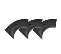 3x Filtre à charbon compatible avec Faure FHT6137...