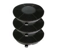 3x Filtre à charbon d'origine AEG MCFE06 / 9029800506