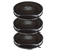 Wpro Filtre à charbon rond Ø240 x 34 mm pour hotte