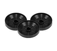 3x Filtre à charbon d'origine Beko 165732003
