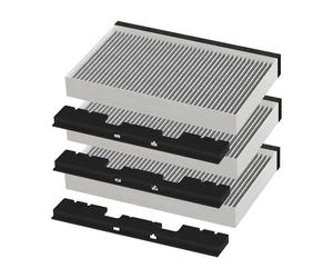 3x Filtre à charbon d'origine Siemens CleanAir 17006612 / LZ32CBB14