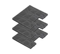 3x Filtre à charbon d'origine Teka FW-K 225 pour DVP90 / DVZ60 / DVZ90