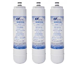 3x Filtre à eau Eurofilter compatible avec Bosch / Siemens / Neff / 3M / Whirlpool