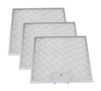 3x Filtre à graisse en métal 262x255mm d'origine Silverline YT142.2240.01