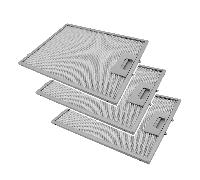 3x Filtre à graisse en métal 298x238mm d'origine Faure 4055468278
