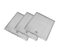 3x Filtre à graisse en métal 300x253mm d'origine Roblin 133.0320.716 / 133.0071.127