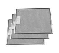 3x Filtre à graisse en métal 341x267mm compatible avec Boretti SH RANGE