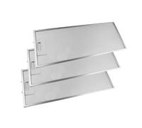 3x Filtre à graisse en métal 456x185mm d'origine Bosch 00746994