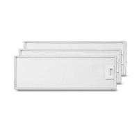 3x Filtre à graisse en métal 477x203x8mm d’origine Best pour BHP62220XA