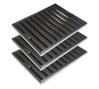 9x Filtre choc 400x500x25mm avec poignées pour hotte pro