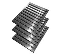 3x Filtre choc 400x500x25mm pour hotte pro (Type B)