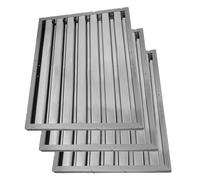 3x Filtre choc 450x480x25mm pour hotte pro (Type B)