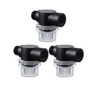 3X Filtre de Crépine de Pompe à Eau, Crépine de Rechange pour Tuyau Torsadé 1/2 Pouces Compatible avec les Pompes WFCO Ou Shurflo Pompes