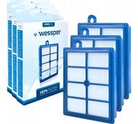 3x filtre HEPA anti-allergique Wessper pour aspirateur AEG - Electrolux Philips