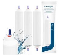 3x Filtres à eau Wessper pour réfrigérateur Side By Side Samsung, LG - remplacement DA29-10105J HAFEX/EXP 5231JA2010B