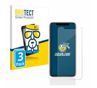3x Flexible Protection Ecran Verre Film Protecteur pour Apple iPhone X / Xs