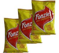 3x Fonzies Gli Originali 'Snack de maïs au goût fromage', 100 g