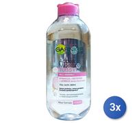 3x Garnier Eau Micellaire Tout-en-1 400Ml