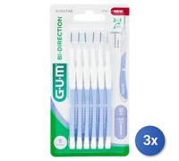 3X Gomme Interdentaires Bi-Direction 6 Pièces 0,6 Mm