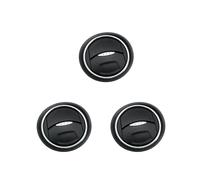 3X Grille de Sortie D'Air Ronde de Ventilation de Tableau de Bord pour Mondeo S-Max 6M21U018B09ADW