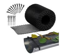 Relaxdays 3x Grilles anti-feuilles 6 m