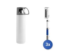 3X H&h Bouteilles Isothermes Inox, 750Ml (Couleurs Mixtes)