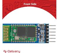 3X HC-05 HC-06 Module Émetteur-Récepteur RF sans Fil HC-06 Bluetooth RS232 TTL Série Compatible avec Arduino et Raspberry Pi incluant Un E-Book!