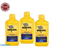 3X Huile Bardahl XTM POLAR PLUS SAE 20W-50 MOTO Semisynthétique Sport-Tourer