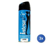 3X Intesa Sex-Unisex Parfum Déodorant Guaranà 125Ml