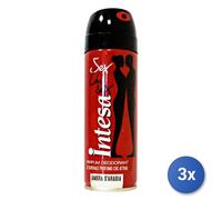 3x Intesa Sex-Unisex Profumo Déodorant Ambre D'Arabie 125Ml