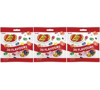 3x Jelly Belly 20 Variés Saveur Mélange Gelée Grains 70g Sac