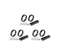 3X Kit D'Anneaux de Lunette de Guidage pour DiamèTre de Tube de TéLescope ou Viseurs de 43 mm à 70 mm pour L'Astrophotographie