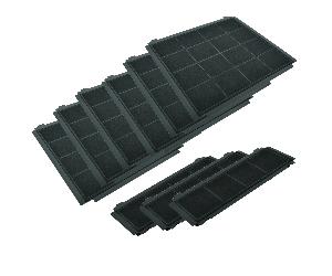 3x Kit Filtres à charbon (3pcs) d'origine Airforce AFFCAF203